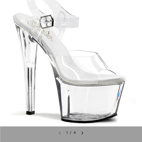 Clear platform shoe - Picture 2 of 4